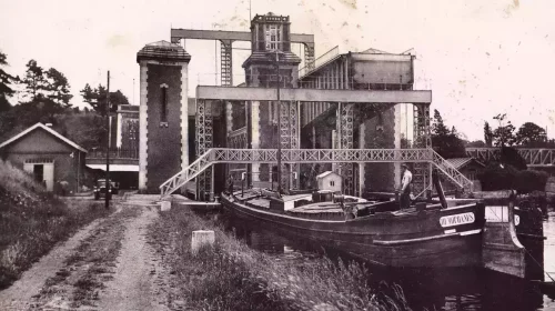 Der Bootslift von Fontinettes